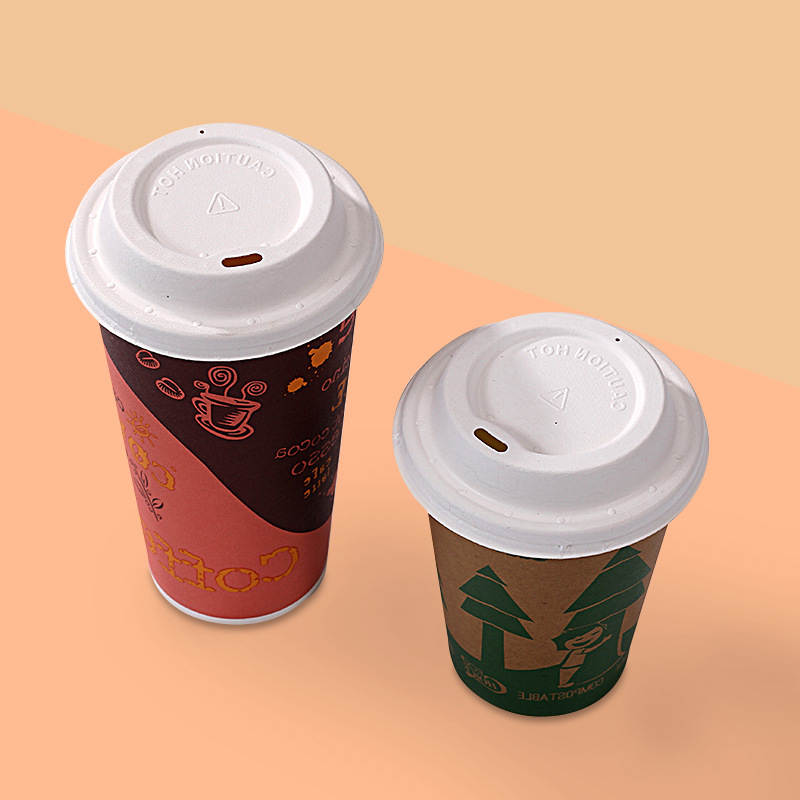 Gobelet à Café Biodégradable Keep Takeaway – Style Cafétéria pour Emporter
